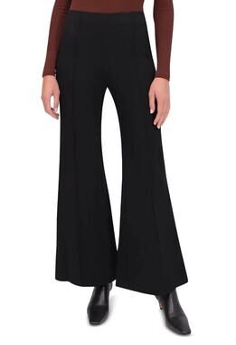 NWT Bagatelle Collection XL Black Ponte Stretch High Rise Wide Leg Pants